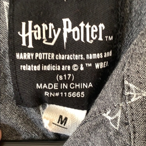 Deathly Hallows Button Up - Picture 3 of 3